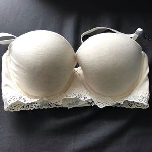 Aerie Real Happy Strapless Push Up Bra